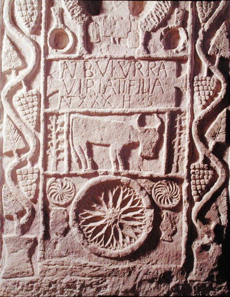 Stèle de Buturra, fille de Viriathus (180-139 av. J.-C.) Chef des Lusitaniens espagnols - Roman Roman