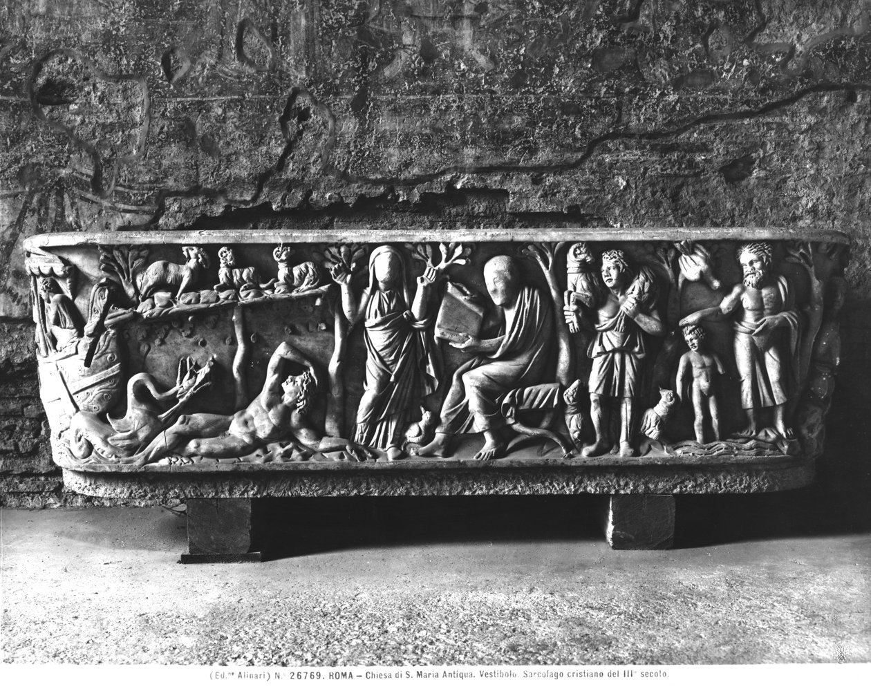 Sarcophage chrétien - Roman