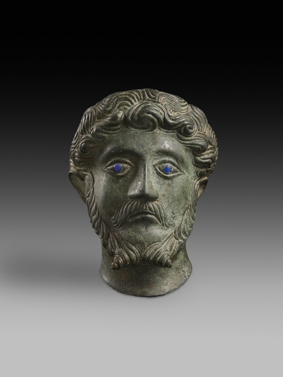 Tête de Marc Aurèle, 161-180 après J.-C. - Roman