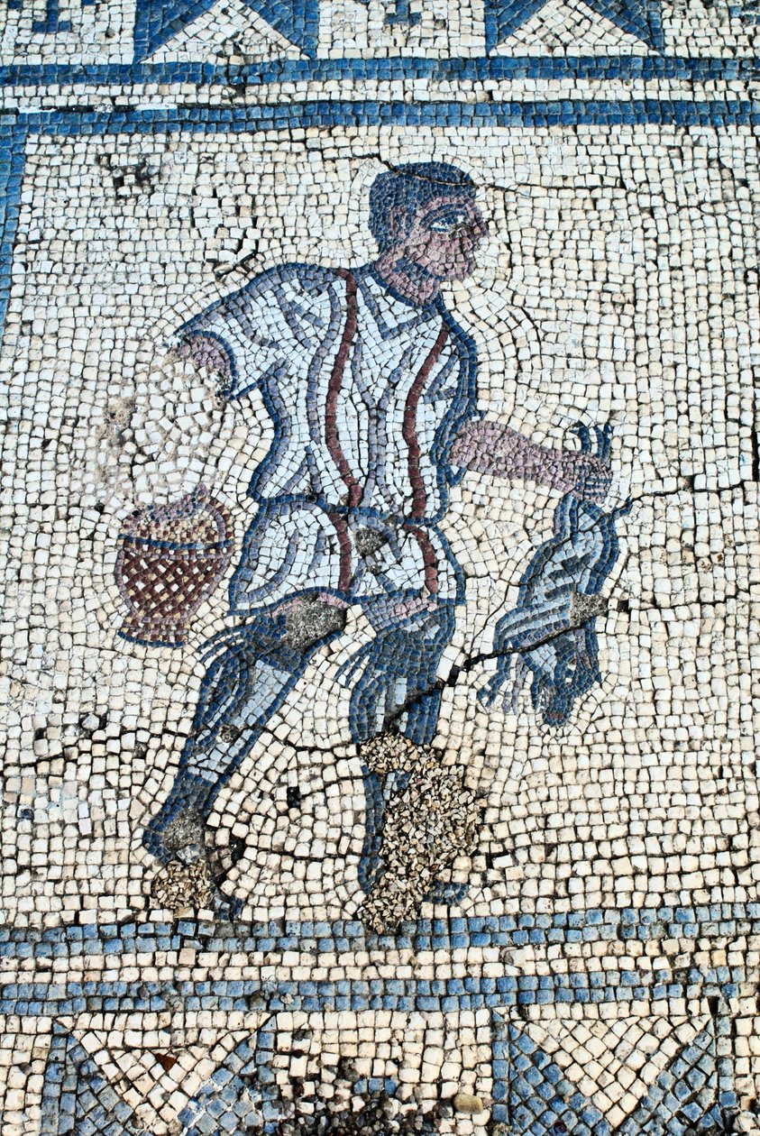 Chasseur dans le jardin romain - Roman