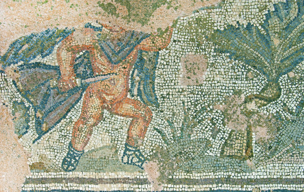 Scène de chasse, Maison de Dionysos, Paphos, Chypre - Roman