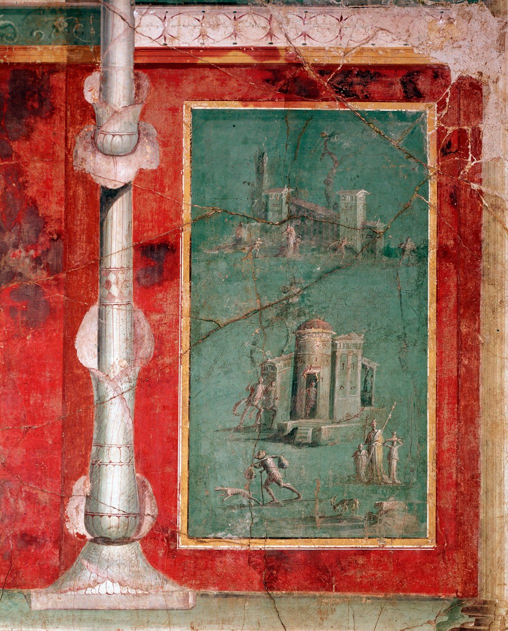 Scène de théâtre (fresque) - Roman