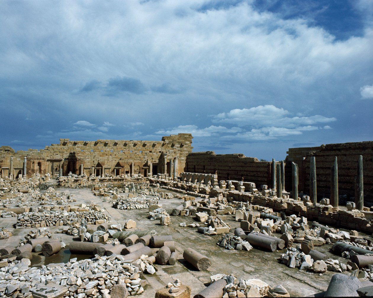 Vue du Forum de Septime Sévère - Roman