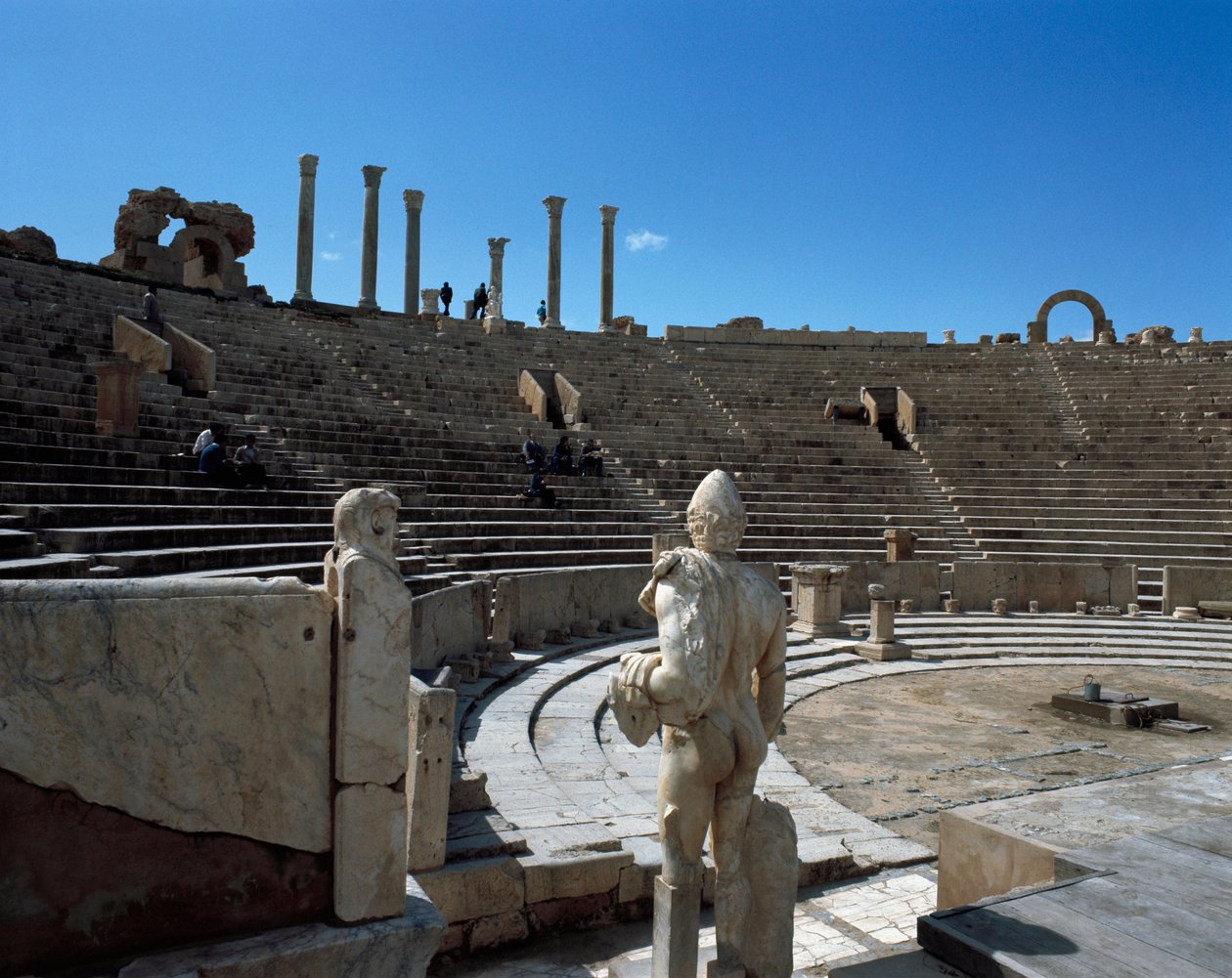 Vue du théâtre - Roman