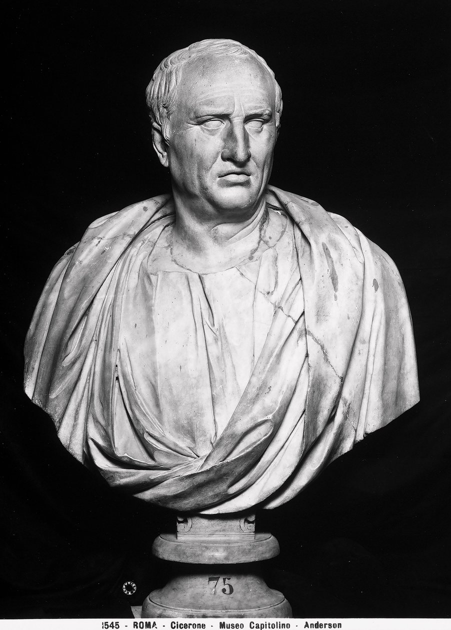 Buste de Marcus Tullius Cicero - Roman Roman