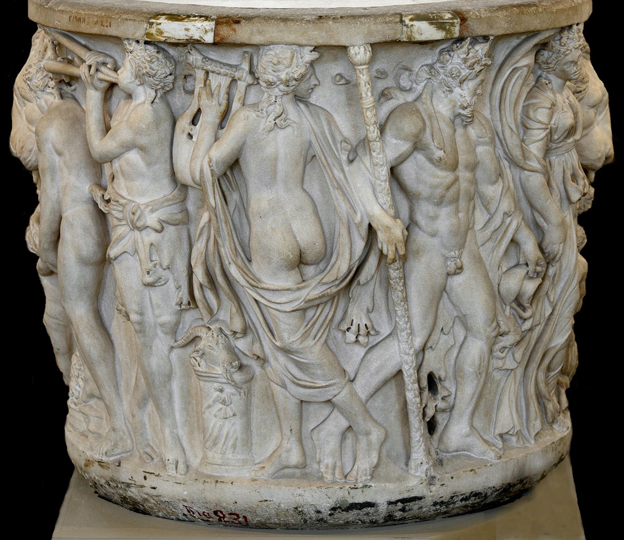 Sarcophage Lenos avec scènes dionysiaques - Roman Roman