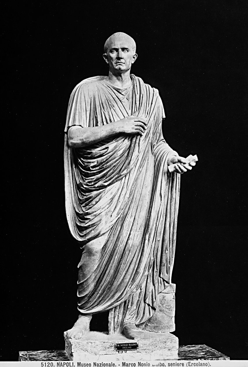 Marcus Nonius Balbus (marbre) - Roman Roman