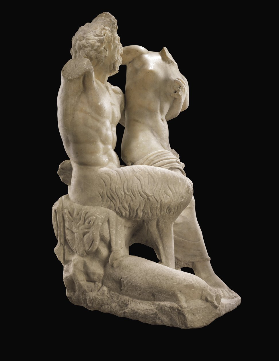 Pan et Hermaphrodite, vers Ier siècle après J.-C. - Roman Roman