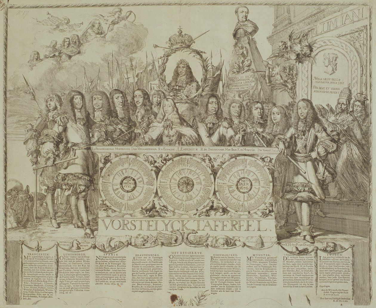 Vorstelyck Tafereel, c.1676 - Romeyn de Hooghe