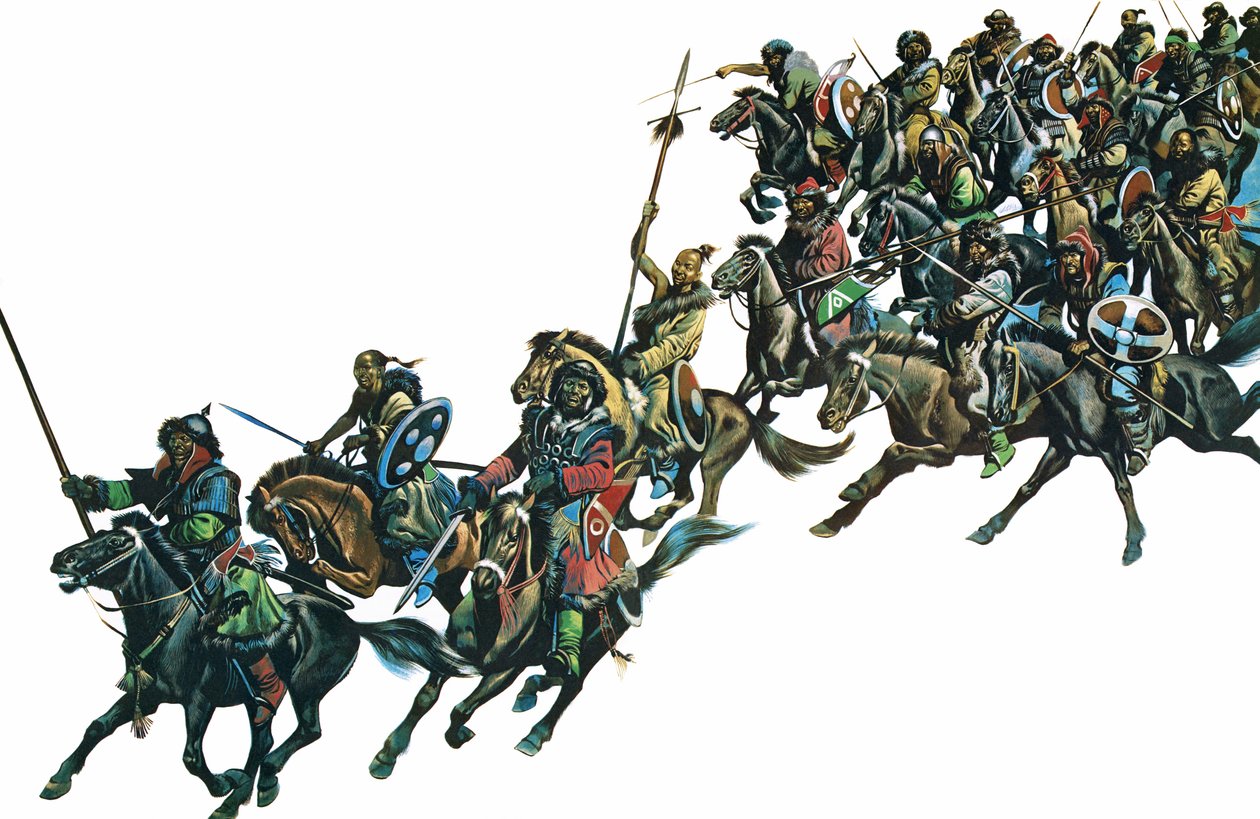 Guerriers mongols - Ron Embleton