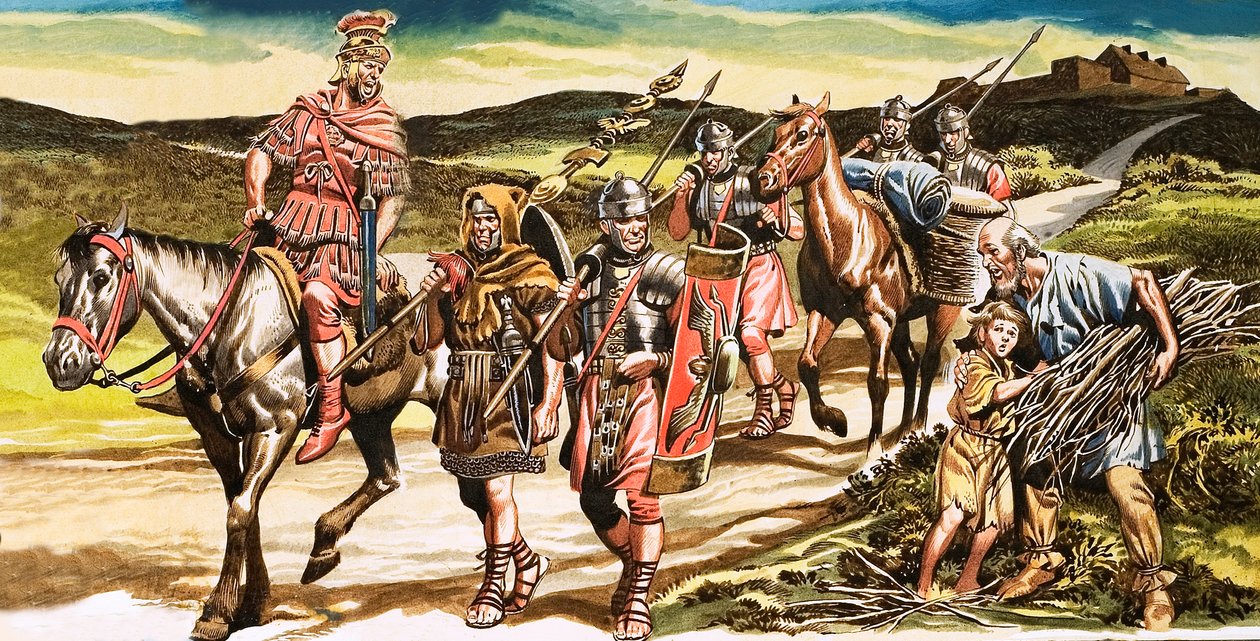 Soldats romains - Ron Embleton