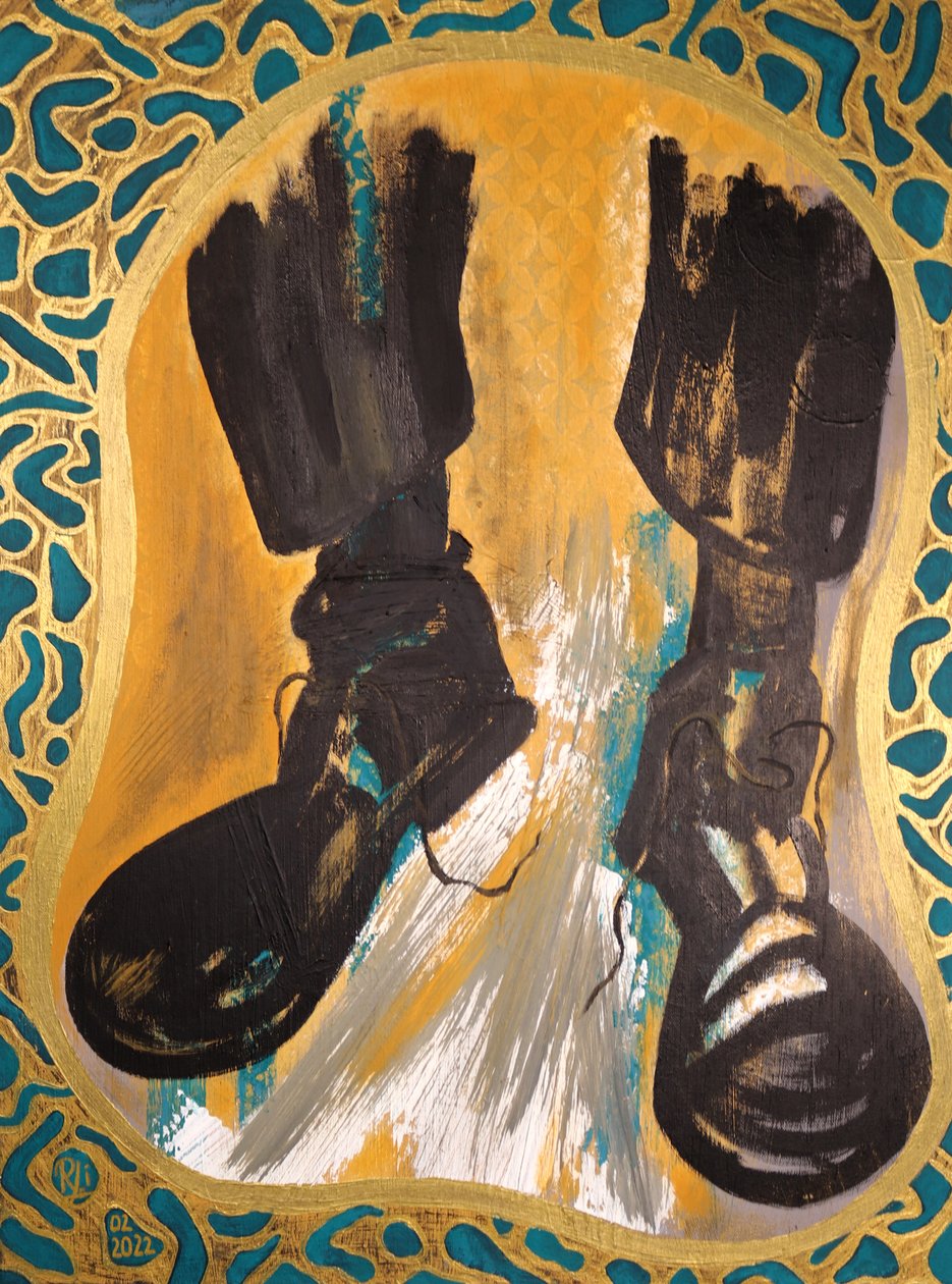 Charlie Chaplin - Die Schuhe - RosaLi