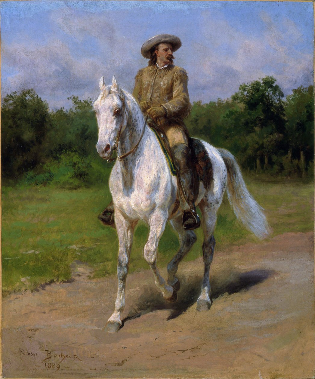 Col. William F. Cody (Buffalo Bill) - Rosa Bonheur