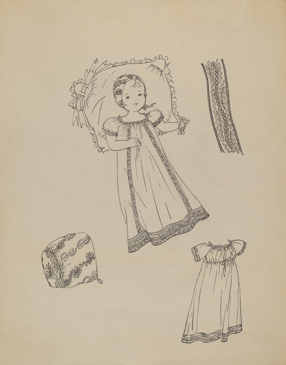 Bonnet de bébé - Rosalia Lane