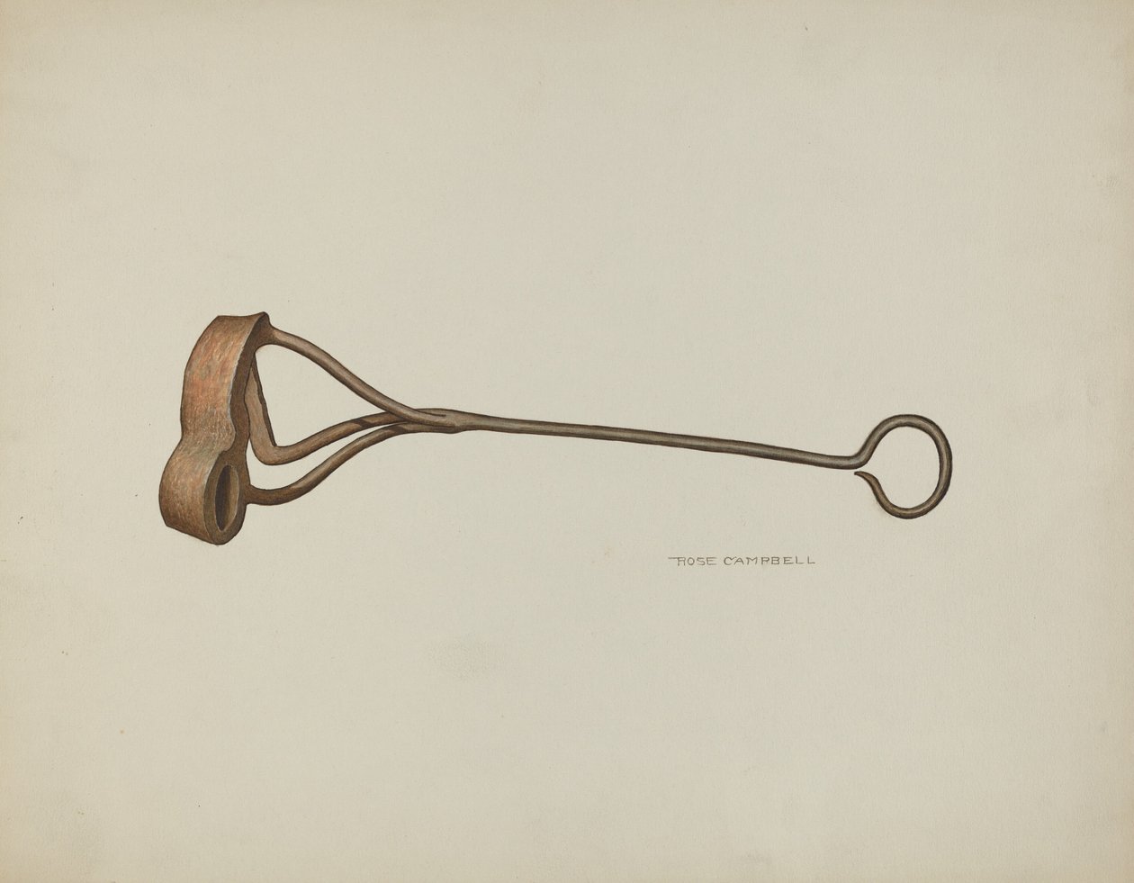 Fer à marquer - Rose Campbell Gerke