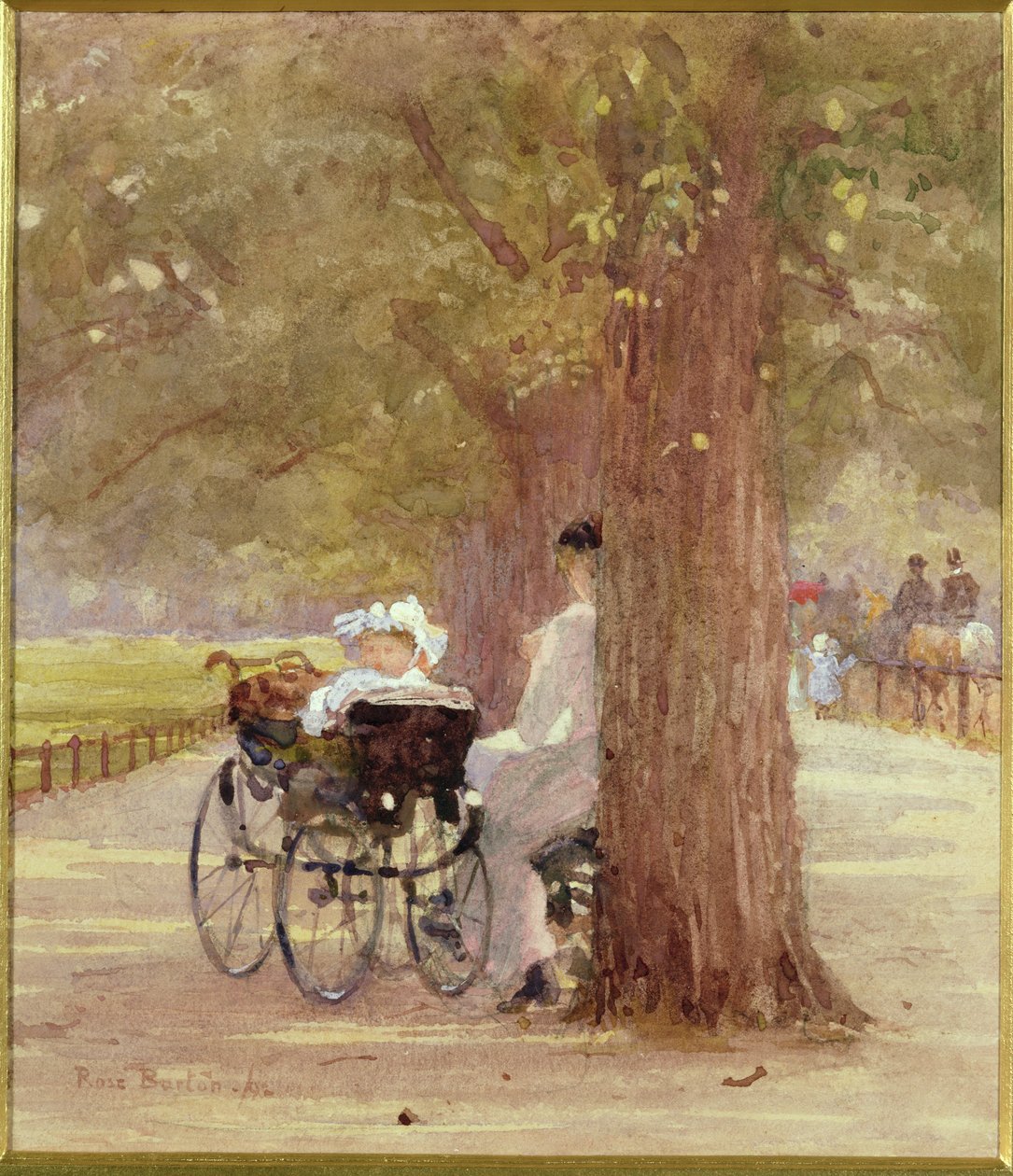 Un repos dans la rangée - Rose Maynard Barton