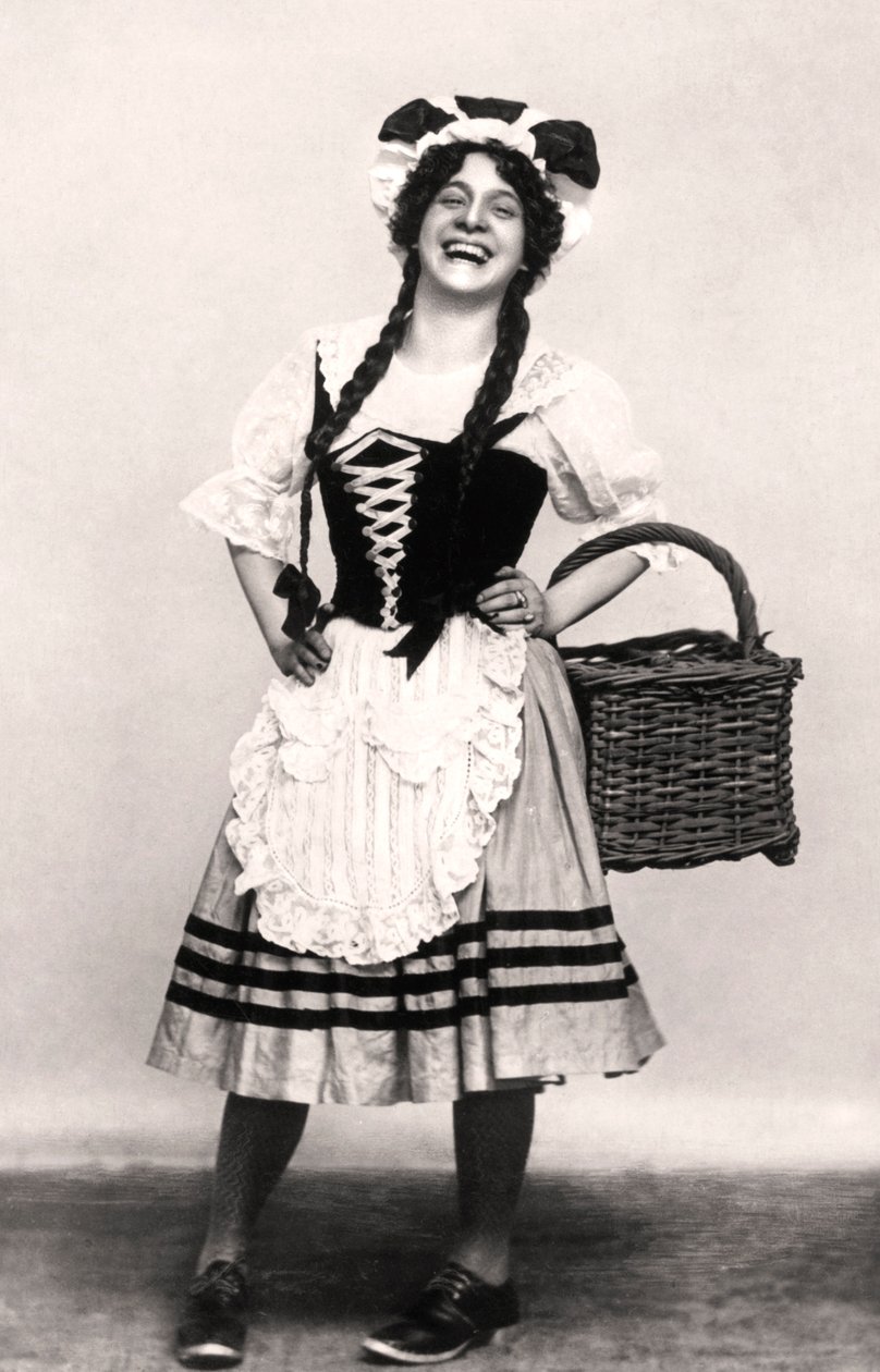Fanny Fields, actrice, début du 20e siècle - Rotary Photo
