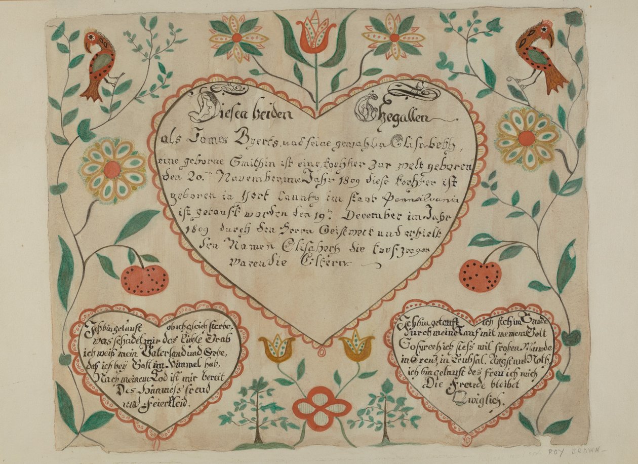 Fraktur - Roy S. Brown