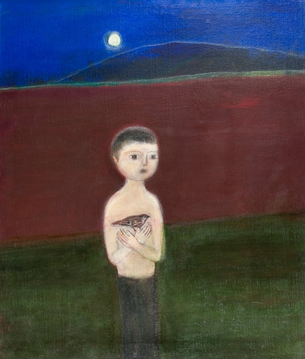 Garçon et moineau, 2011 - Roya Salari