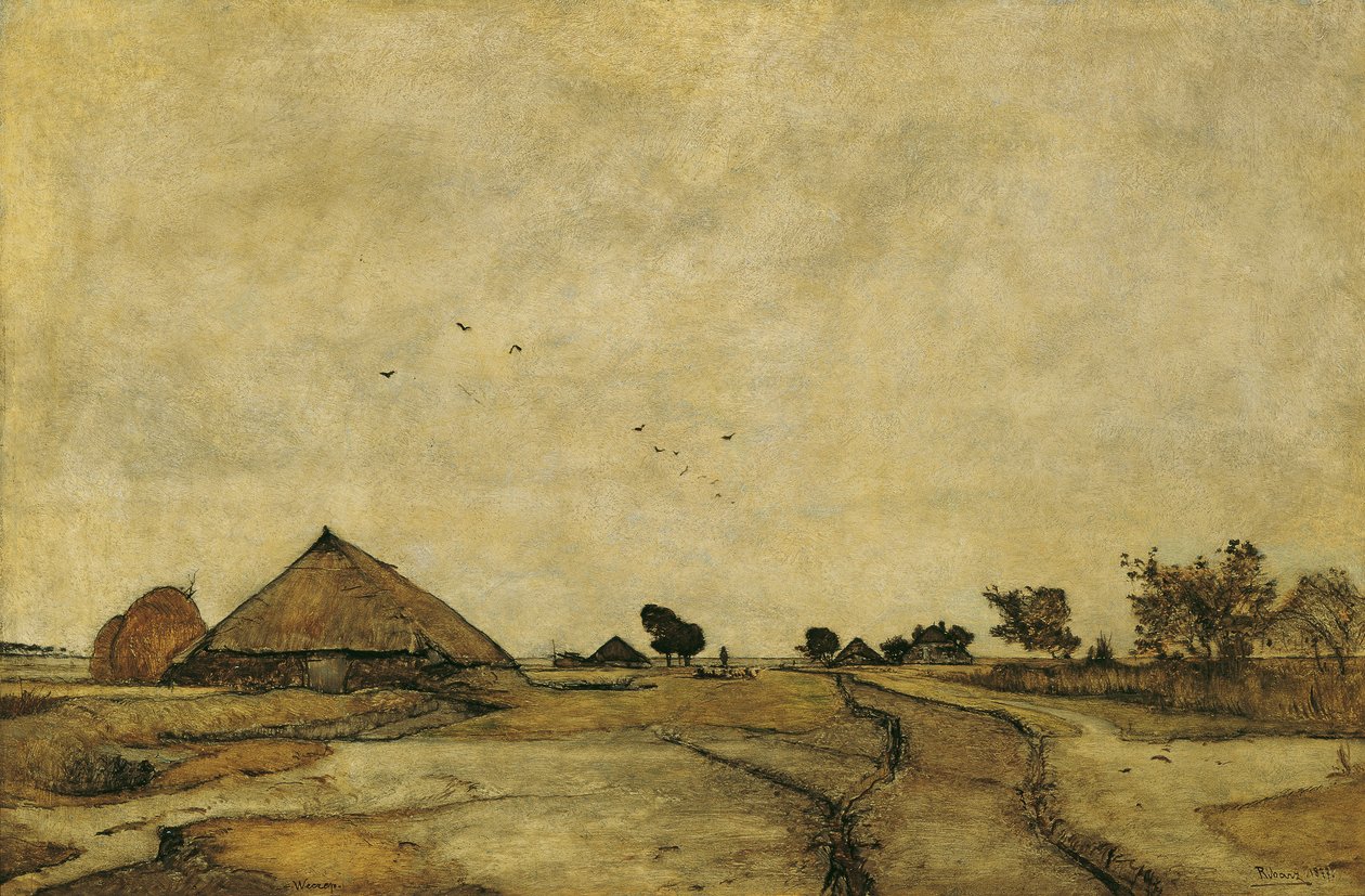 Paysage hollandais - Rudolf Ribarz