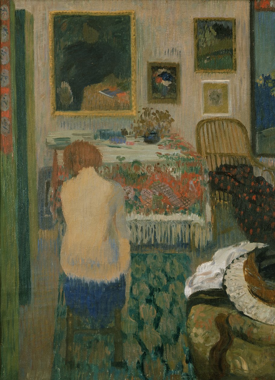 Nu dans le studio - Rudolf Vejrych
