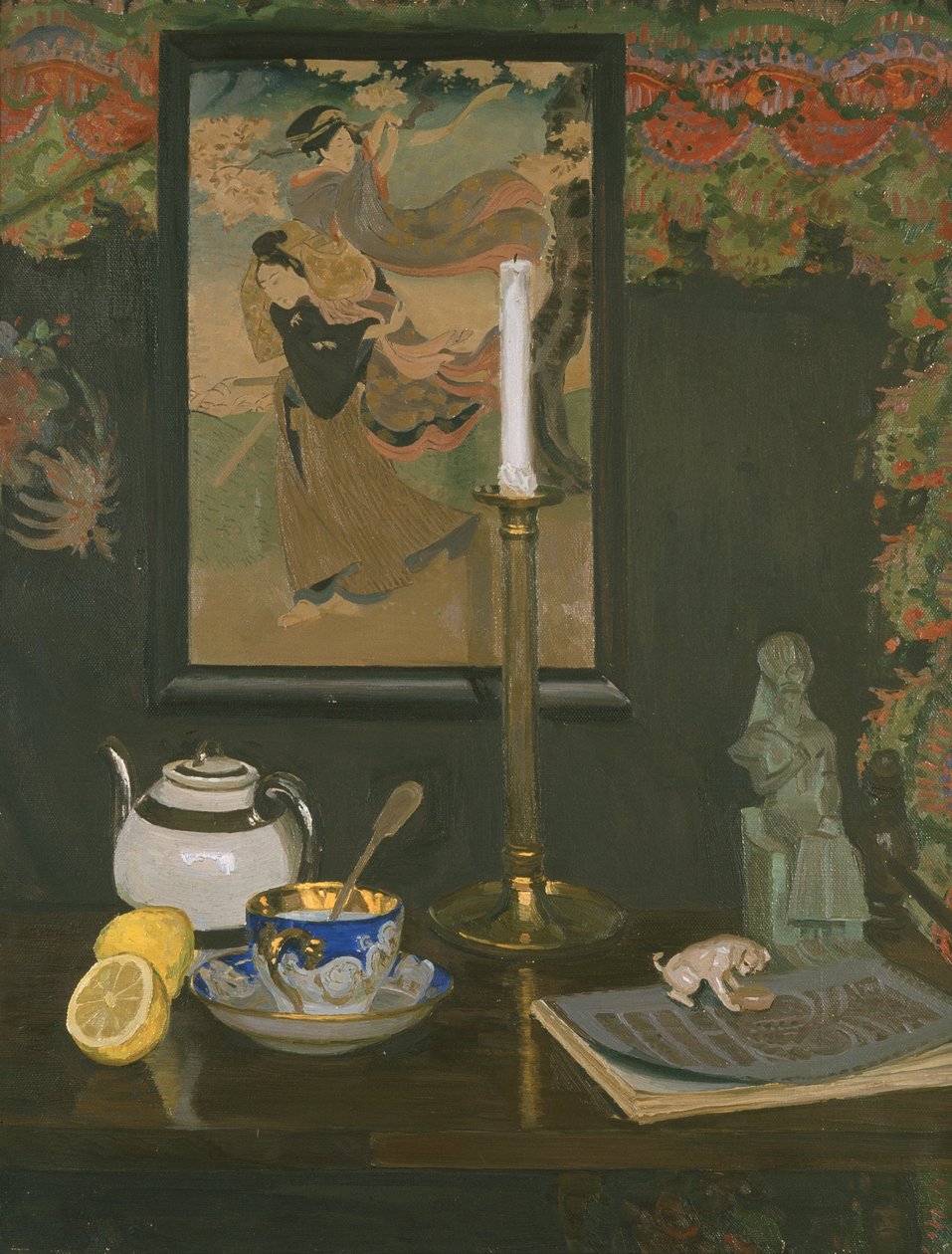 Nature morte avec chandelier - Rudolf Vejrych