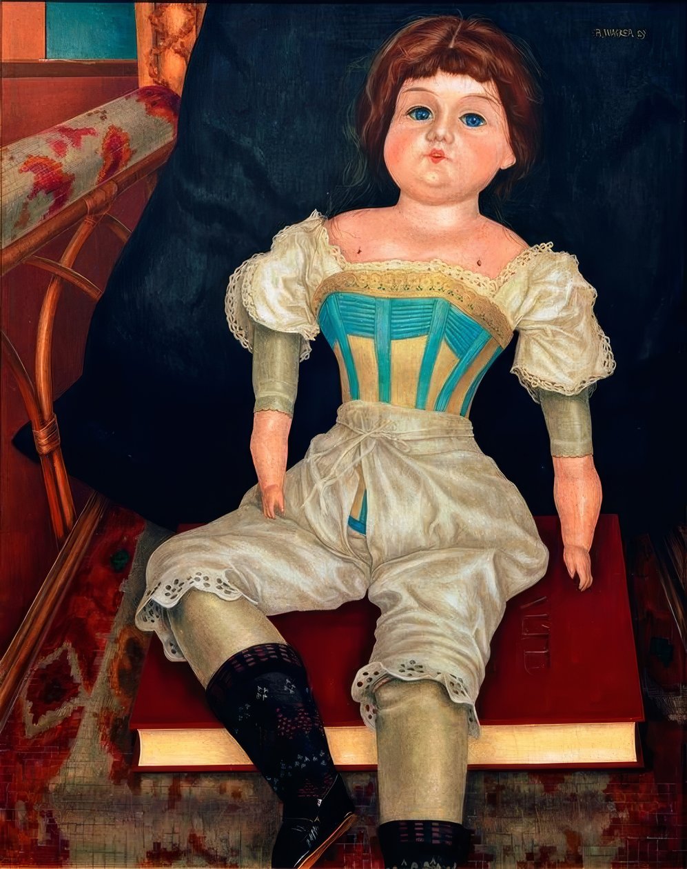 Poupée avec corset - Rudolf Wacker