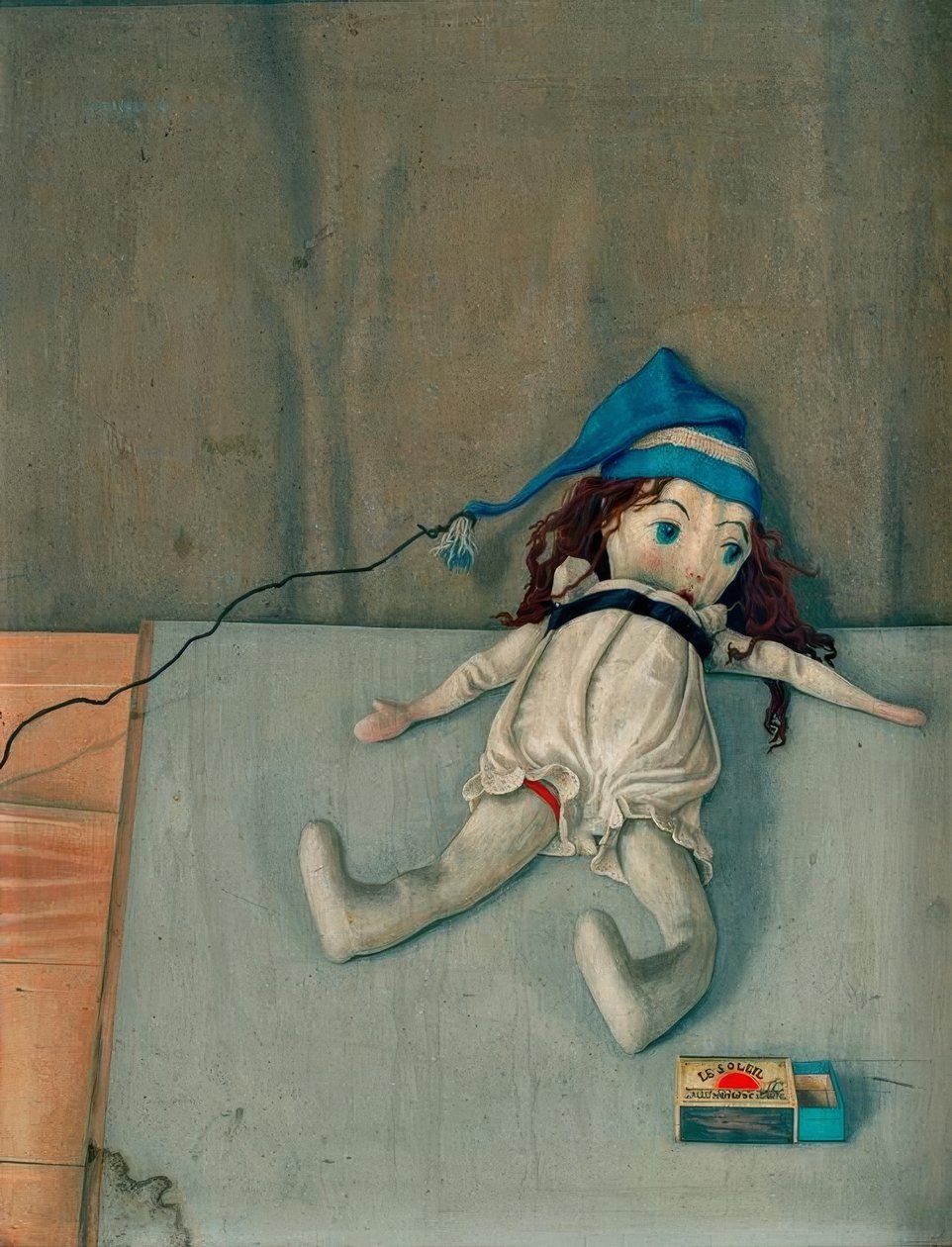 Poupée avec boîte d