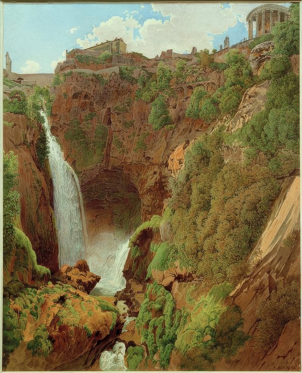 Tivoli (Latium, Italie) - Rudolf von Alt