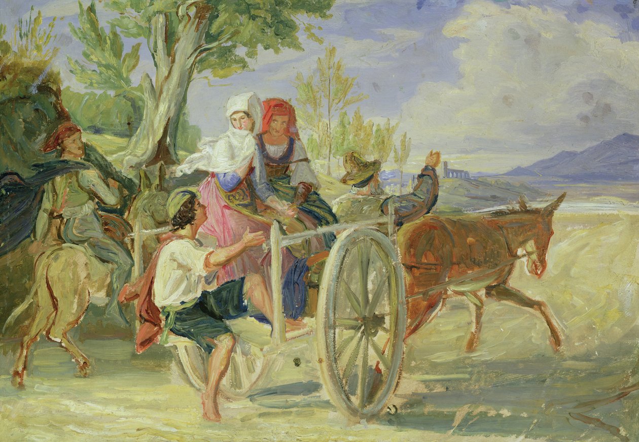 Chariot italien - Rudolph Friedrich Wasmann