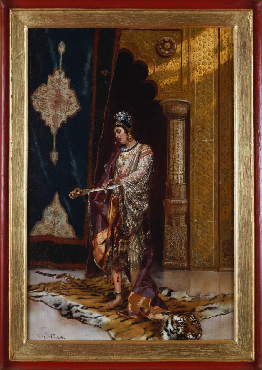 Une odalisque - Rudolphe Ernst