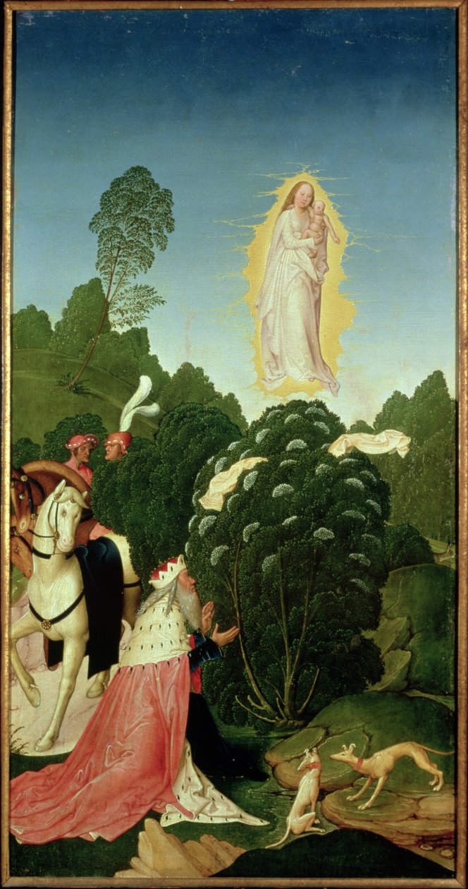 La découverte du voile, de la légende de Saint Léopold - Rueland, the Younger Frueauf