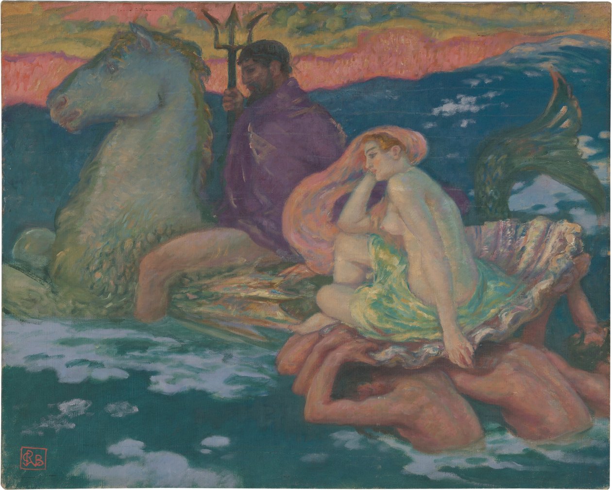 Poséidon et Amphitrite - Rupert Bunny