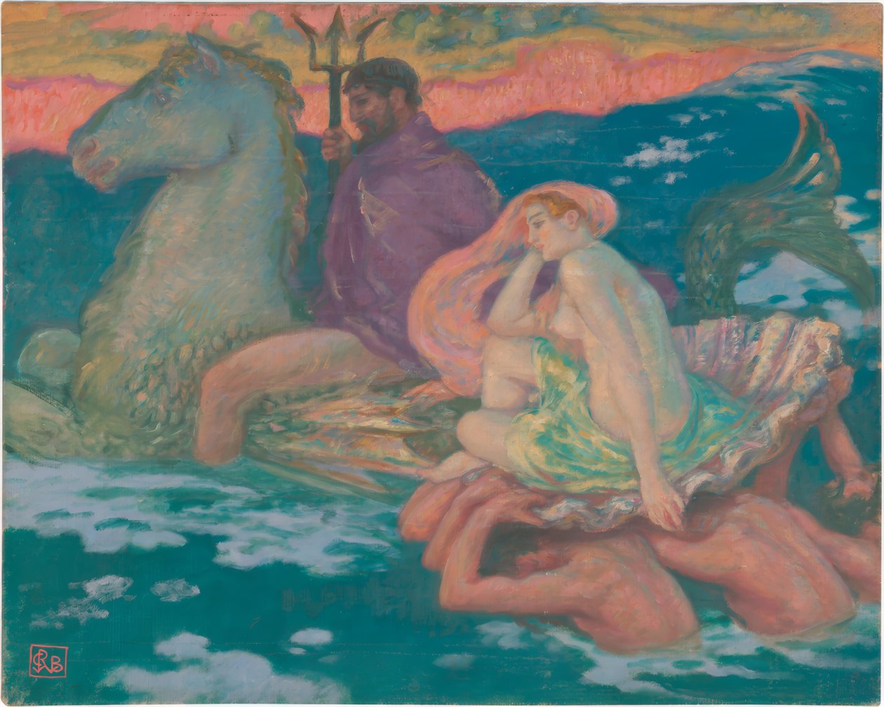 Poséidon et Amphitrite - Rupert Bunny