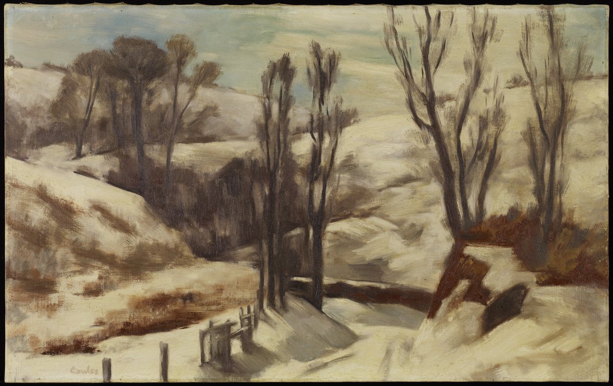 Route à travers le creux - Russell Cowles