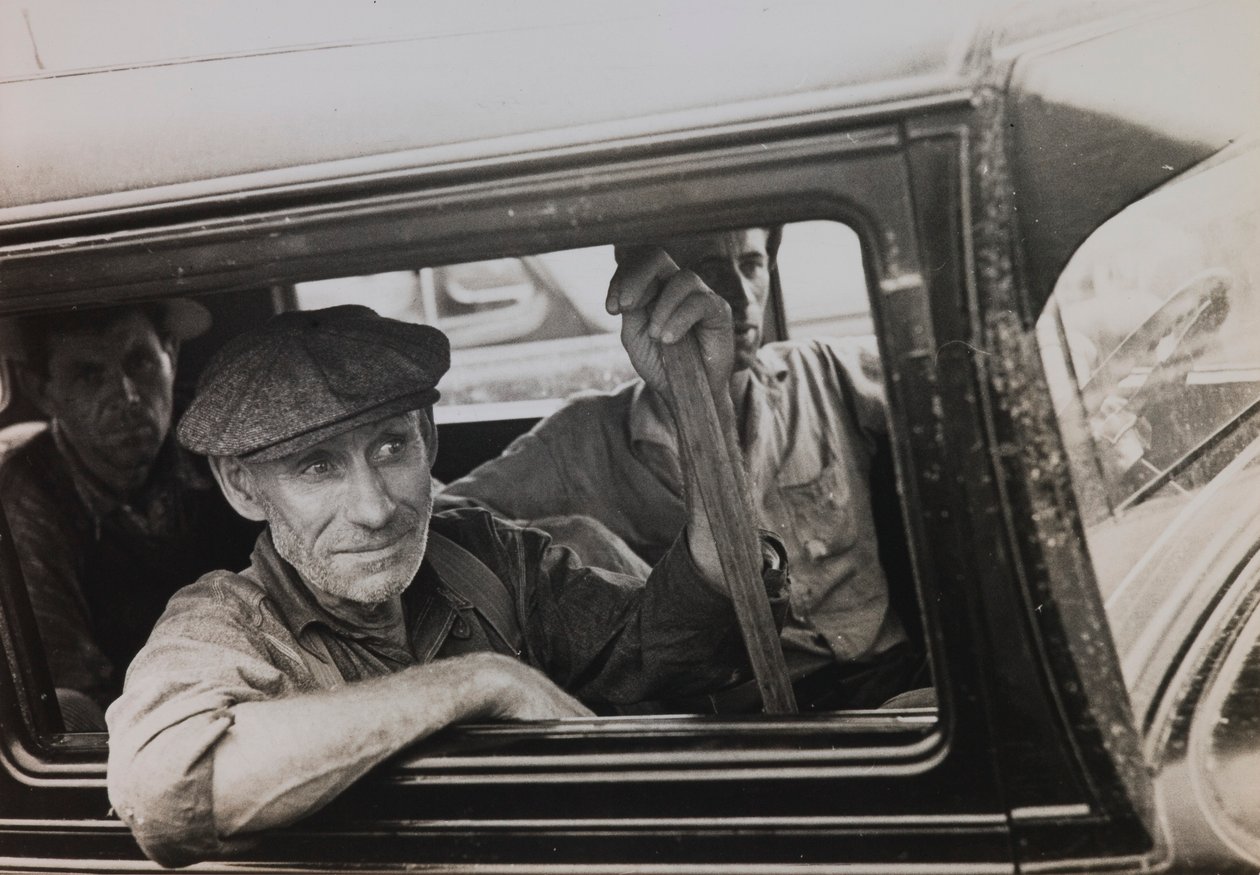Sans titre (Hommes dans un camion) - Russell Lee