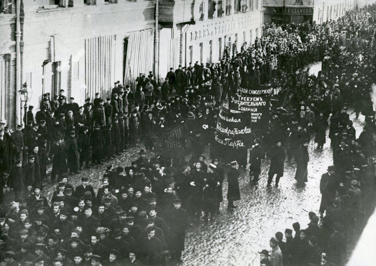 Manifestations à Saint-Pétersbourg, 1905 - Russian Photographer