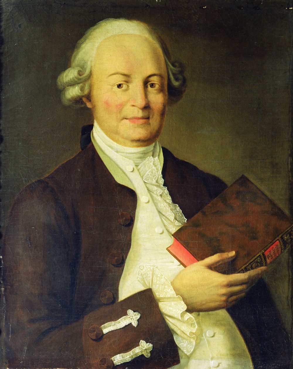 Portrait de Vassili K. Trediakovski - Russian School