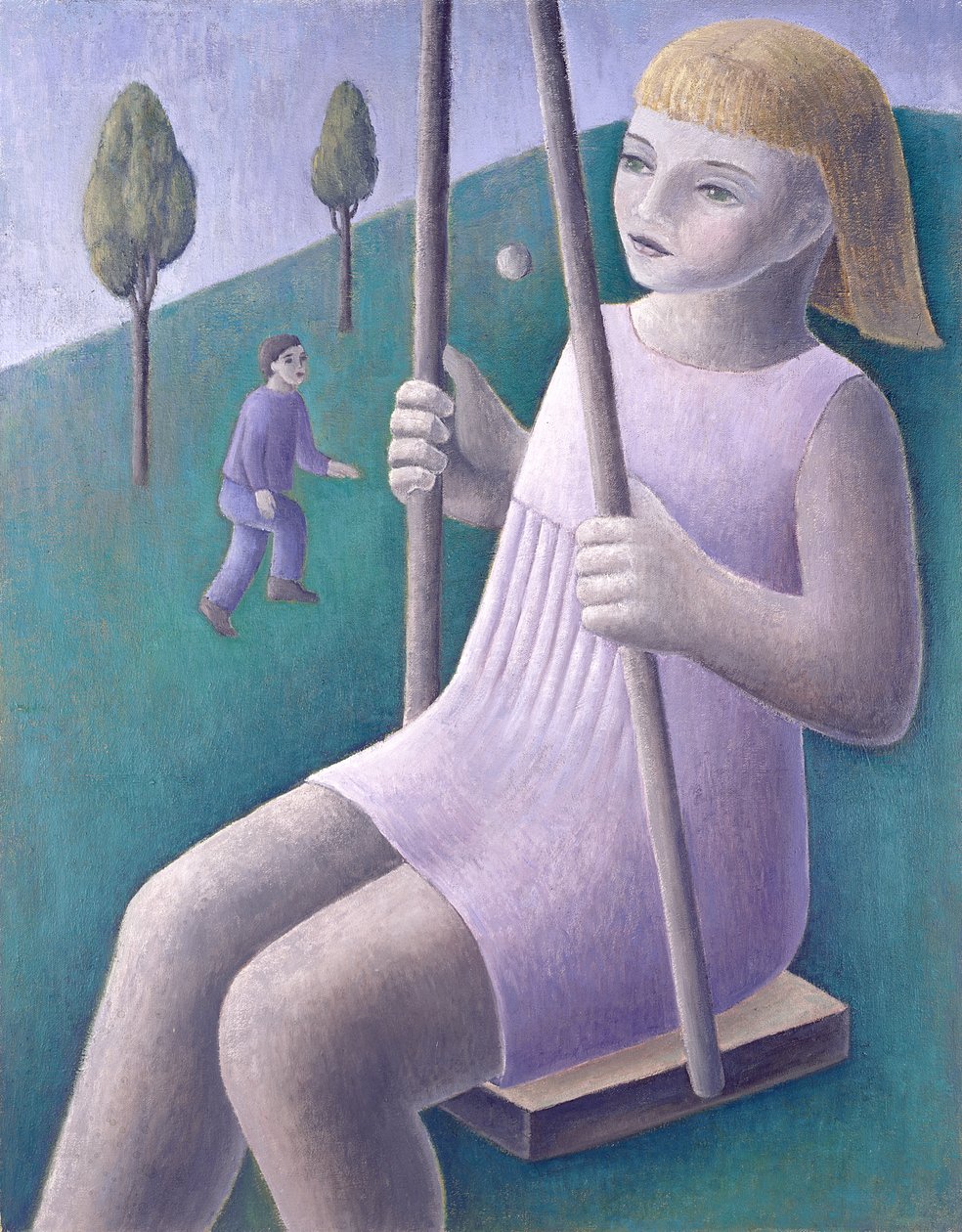 Fille sur Balançoire, 1996 - Ruth Addinall