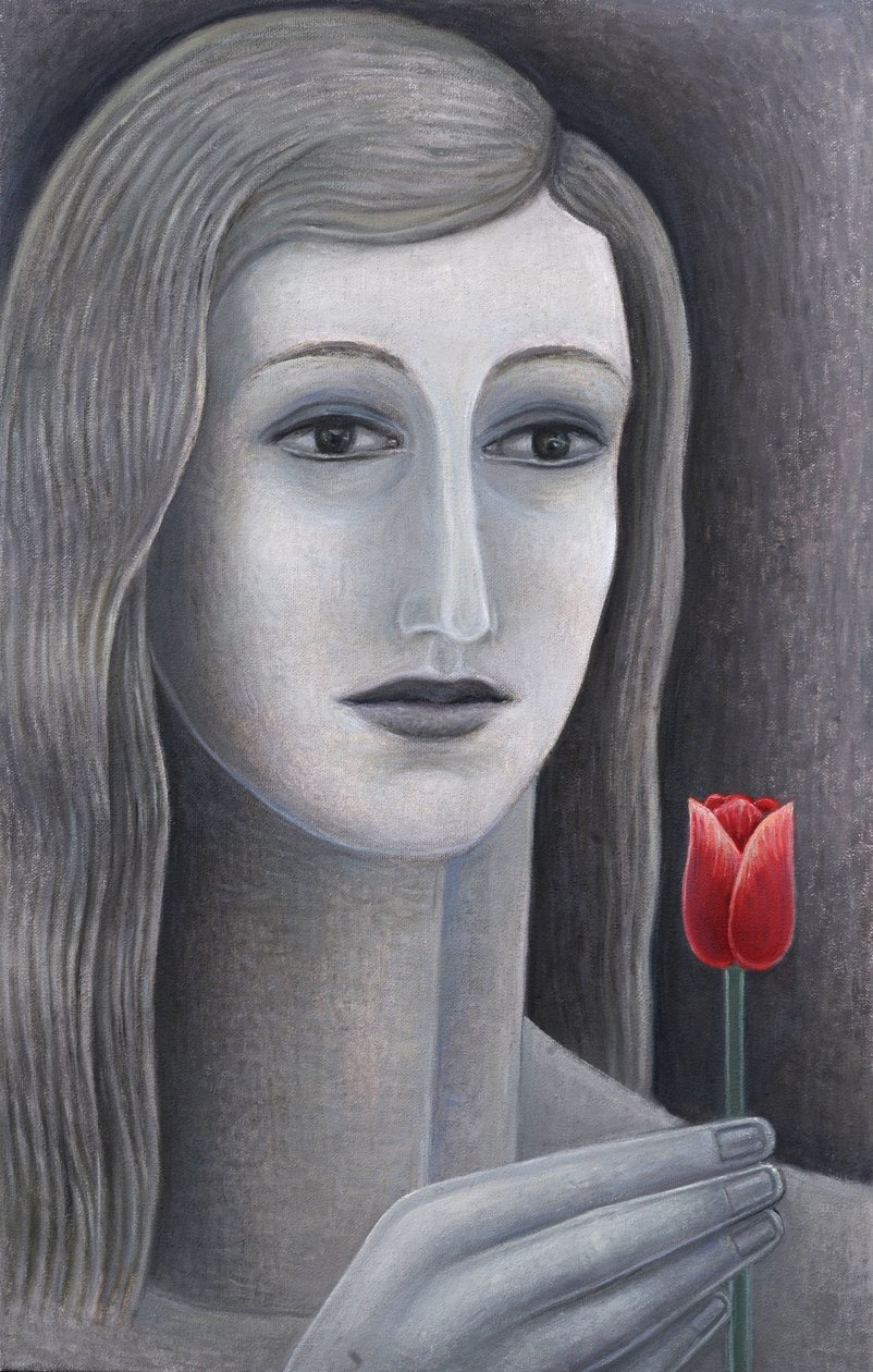 Fille avec une tulipe - Ruth Addinall