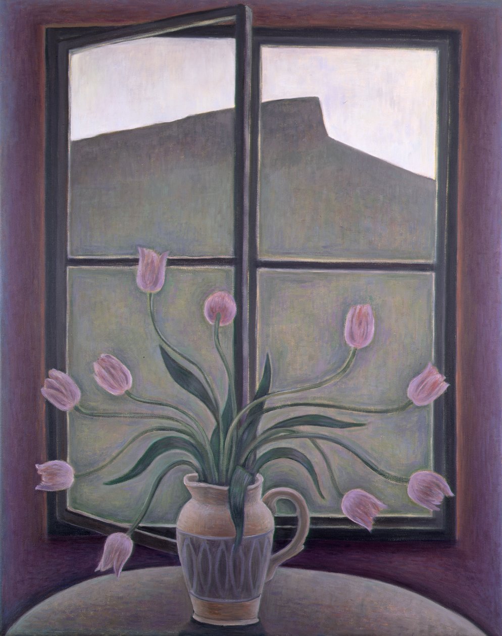 Tulipes et Rocher - Ruth Addinall