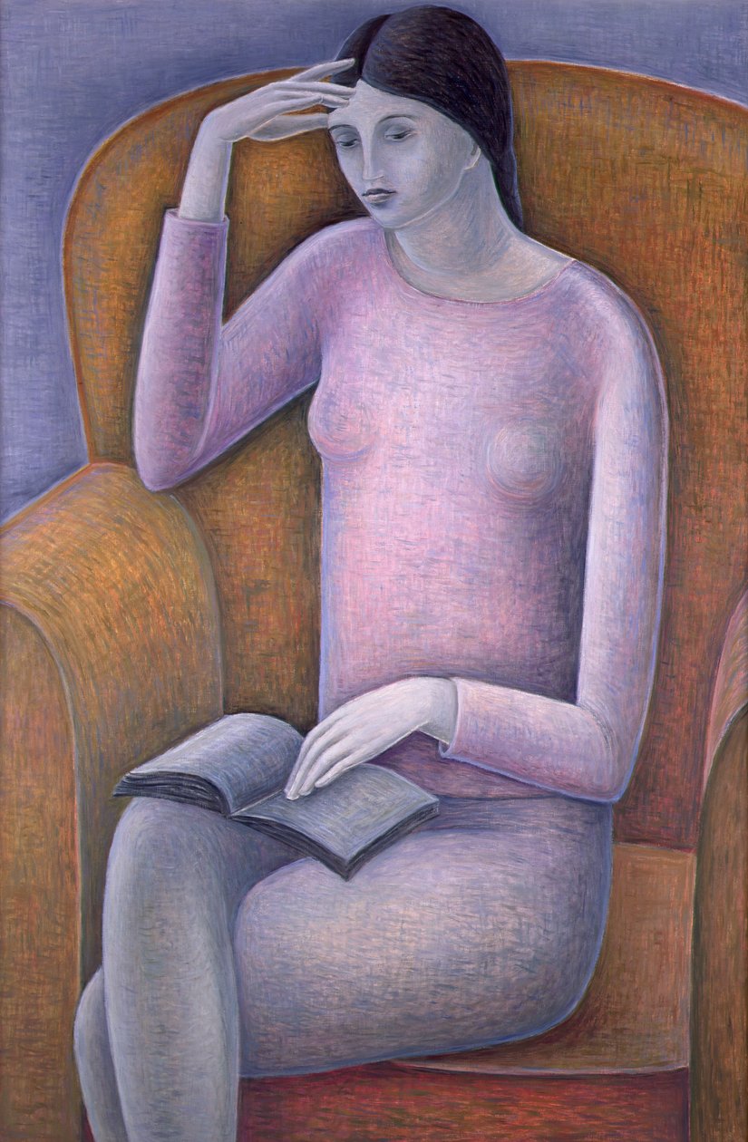 Femme lisant - Ruth Addinall