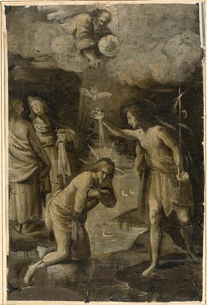 Baptême du Christ - Rutilio Manetti