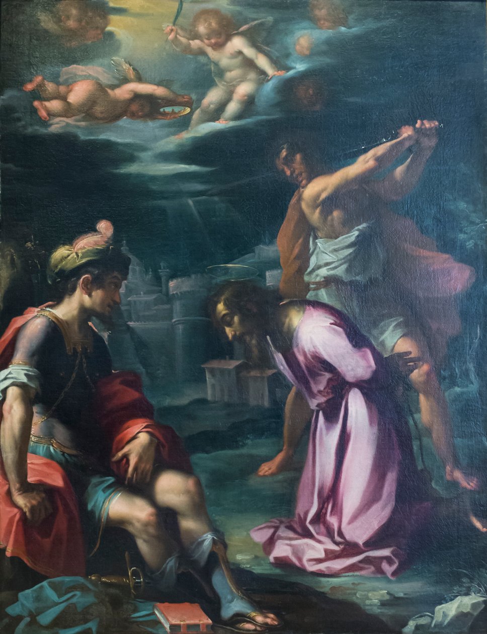 La décapitation de Saint Paul - Rutilio Manetti
