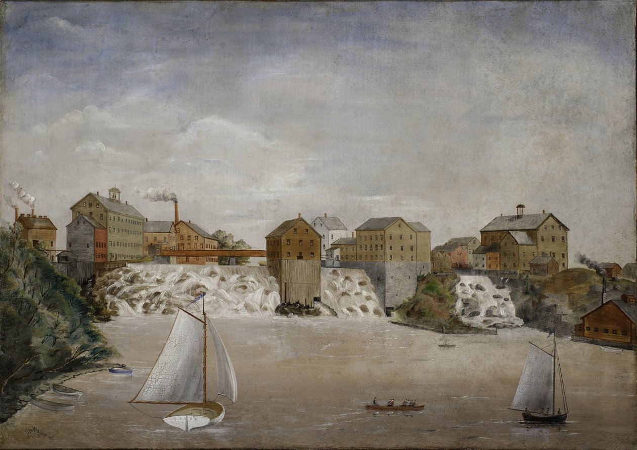 Chutes de Vergennes, c.1875-76 - S. H. Washburn