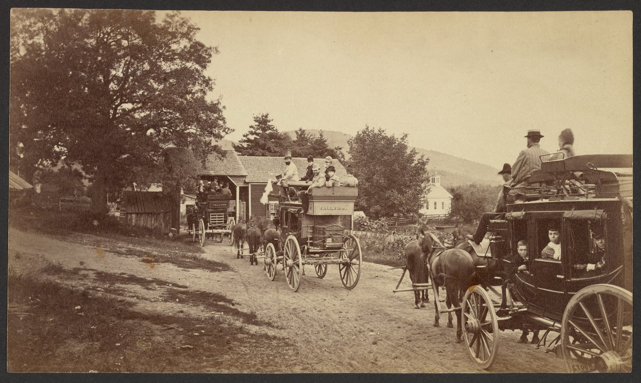 [Barrière de péage, French Mountain] - S.R. Stoddard