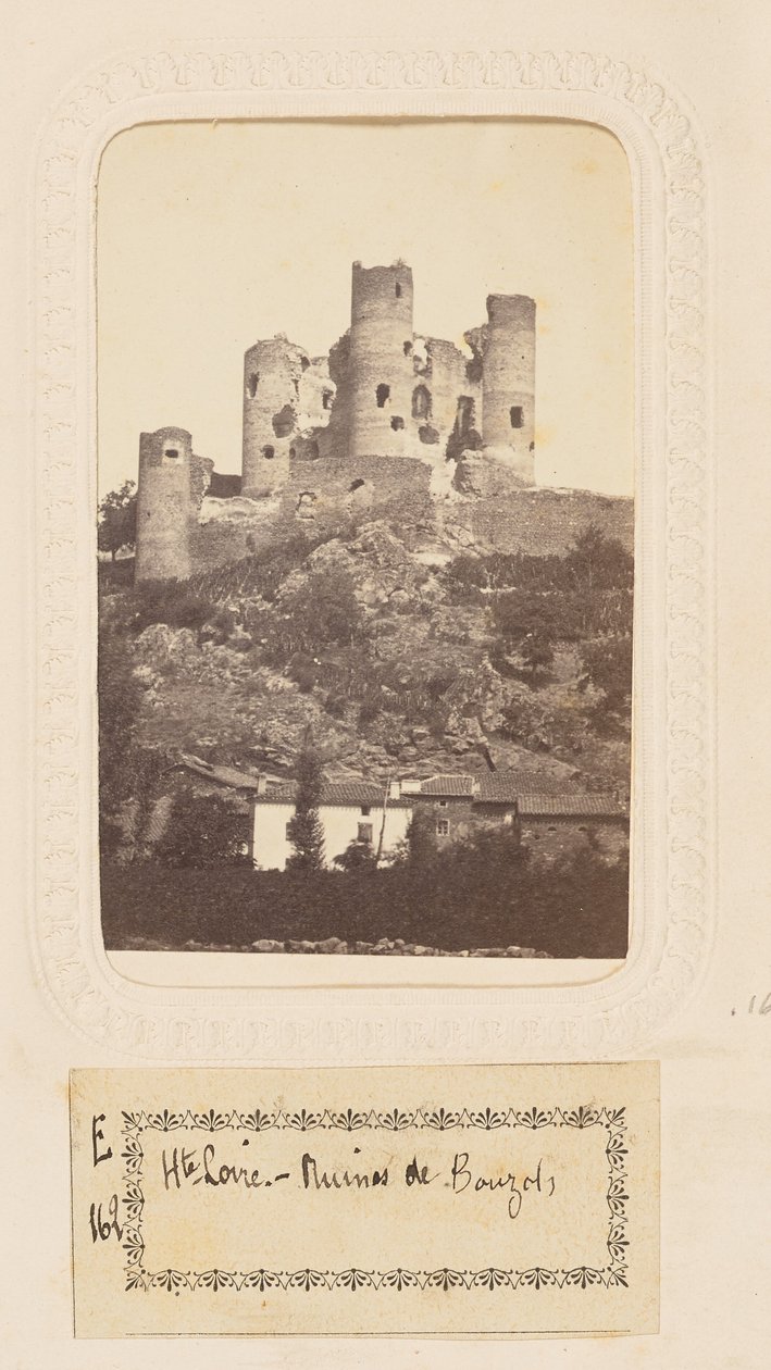 Haute-Loire - Ruines de Bouzols - Sabatier