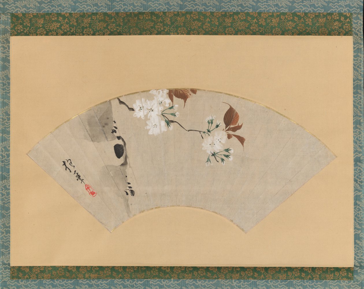 Fleurs de cerisier - Sakai Hoitsu