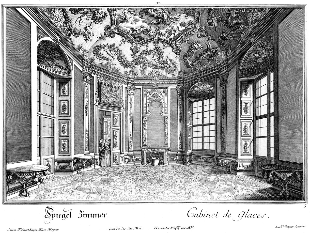Cabinet doré - Salomon Kleiner