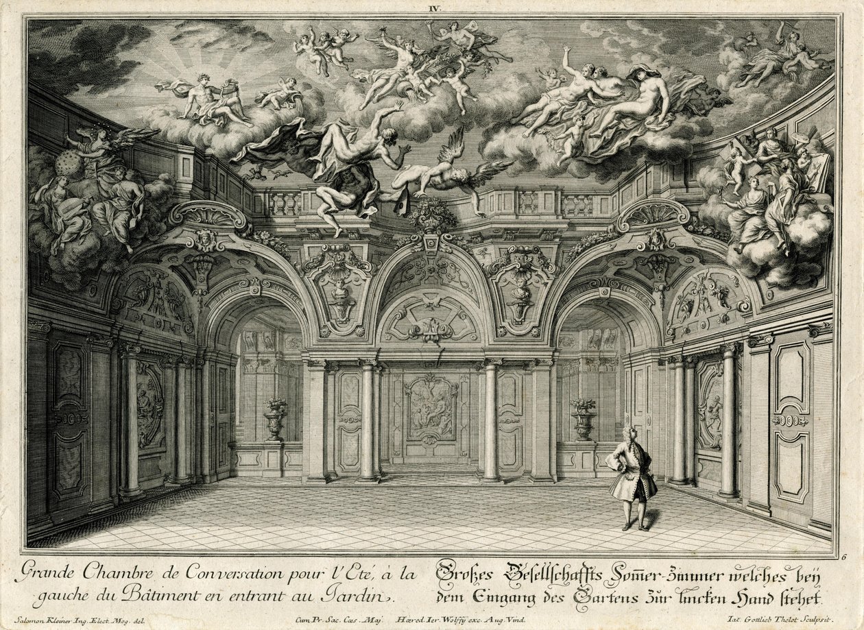 Grande salle de réunion dans l